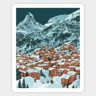 Mountains Sticker